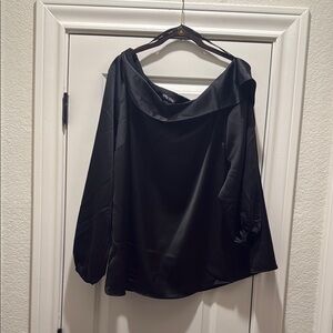 Elegant Black Women's Top